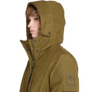 Timberland Women's Waterproof Parka - Size: Medium - Olive Green